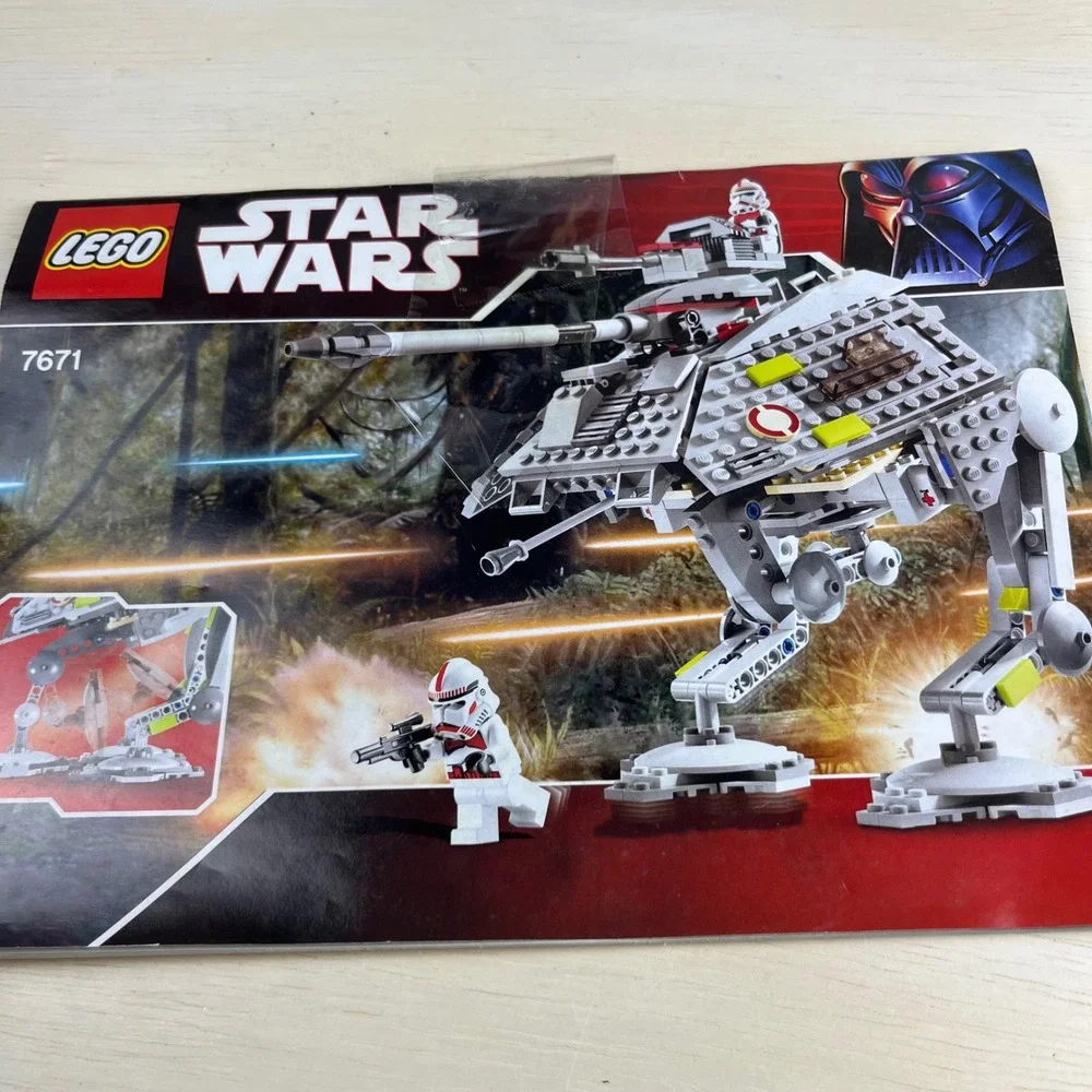 LEGO Star Wars 7671 AT-AP Walker Set with Instructions and Minifigures 2008